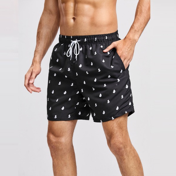 Sommar Surfing Badbyxor Herrar Vuxna Låg Midja Boxershorts,XXL