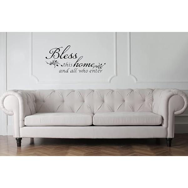 3D Blomsterspejl Vægklistermærke til Soveværelse Stue Sofa Baggrund
