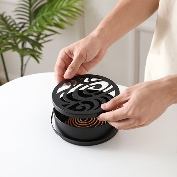 Bronze Myggespiralholder Myggespiral Røgelseæske