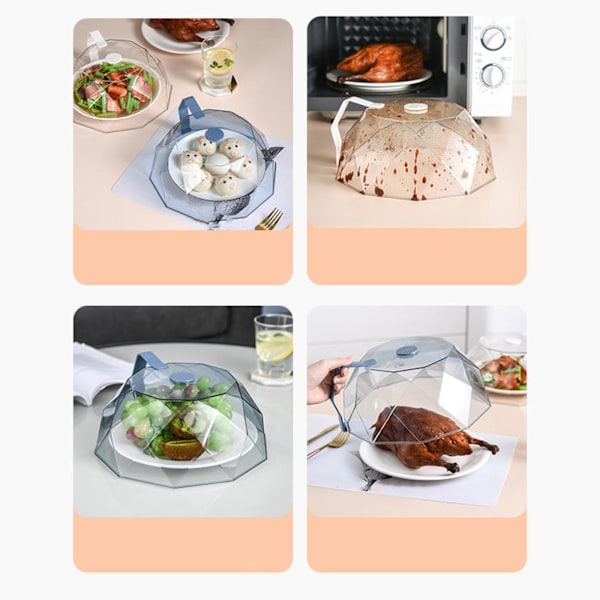 1 stk. husholdningsmikrobølgeovnsdæksel til restaurant, hjem, fest, grill