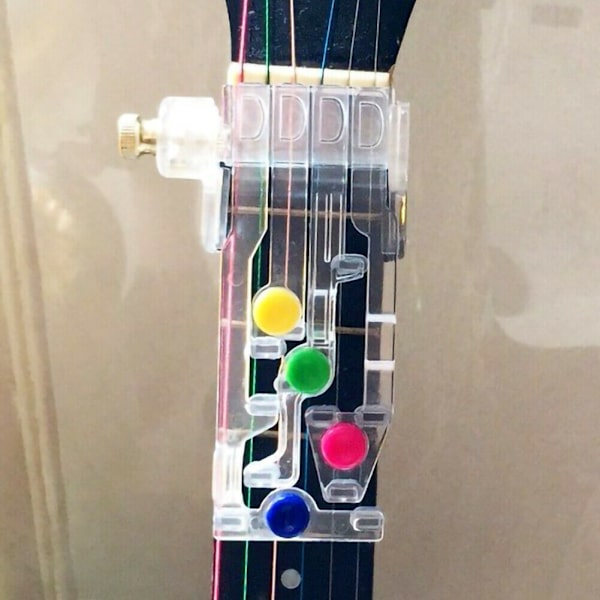 Smärtlindrande fingergitarrhjälpmedel för nybörjare