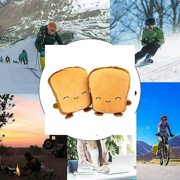 Usb Hand Warmers Söta Uppvärmda Handvärmare Vantar