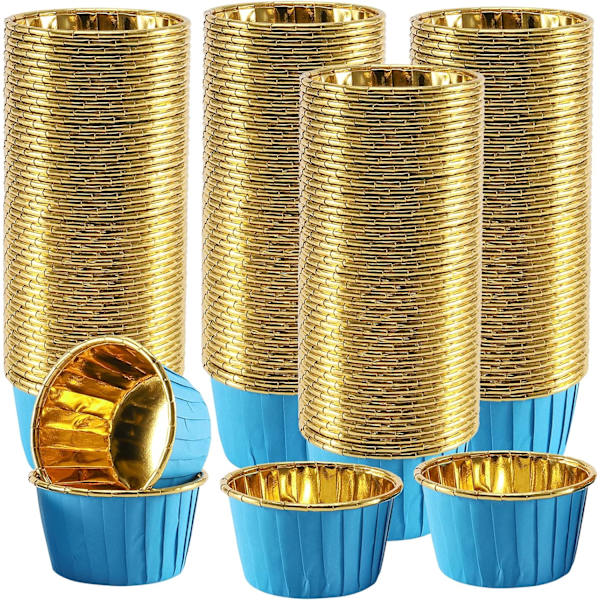 50 kpl 68x40mm Cupcake-leivontavuokia Mini-foliovuokia Muffinivuokia Käsintehtyjä