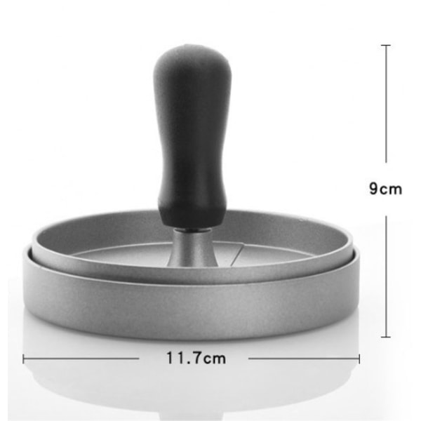 Nonstick Hamburger Press Patty Maker Form Med Vax Patty Papper Arks Kött