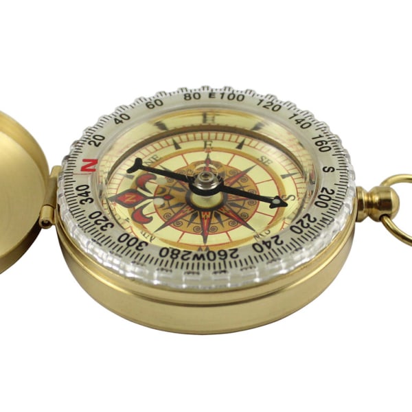 Kompas, bærbart kompas, lommekompas, udendørs kompas, med