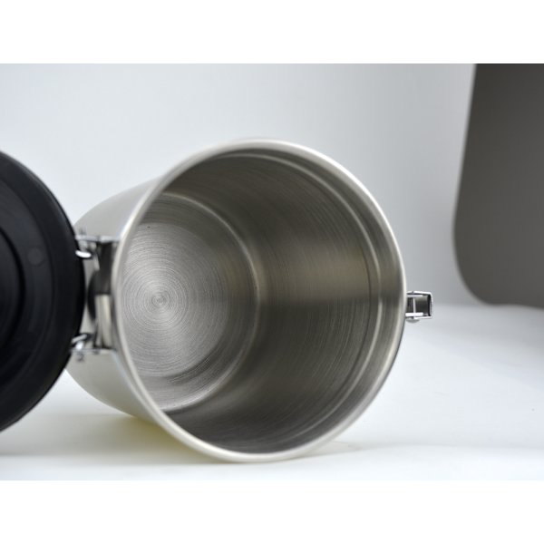 1800ML Kaffebeholder til formalet kaffe - Rustfrit stål Kaffebeholdere