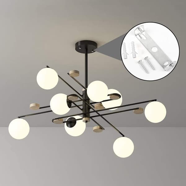 4 stk. loftlampe-monteringsplade 90 mm til monteringsplade-dæksel-bundmontering
