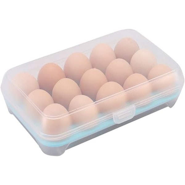 Ägglåda Ägghållare Plast Matförvaringslåda Organizer Konservering för ägg