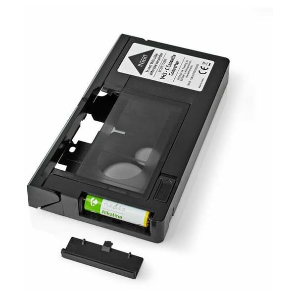 VHS-muunnin: VHS-C - VHS Plug and Play musta