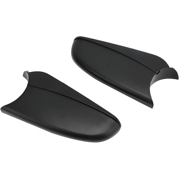 Bakspeilhus Base, ABS Svart Vingespeildeksel Nedre Brakett Base Passer for Vauxhall Opel Astra H Mk5 04-09 (Par)