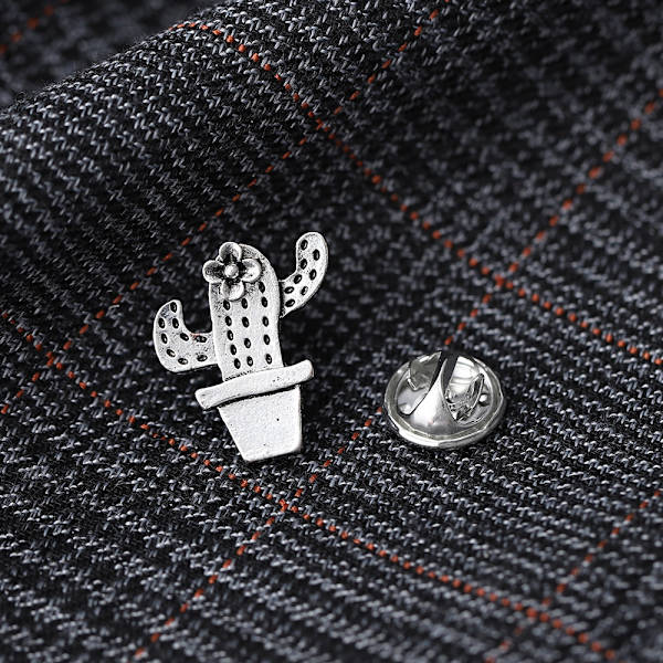 Mini Kaktus Brosch Kostym Brosch