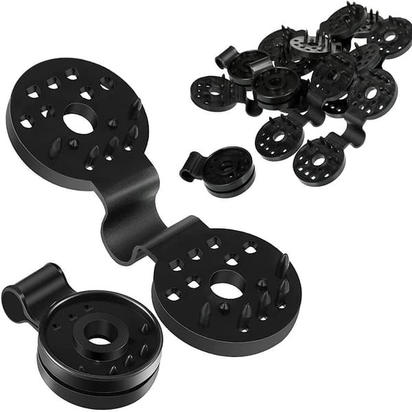 40 st plastskuggclips, solskuggclips för växthus, trädgård, utomhus