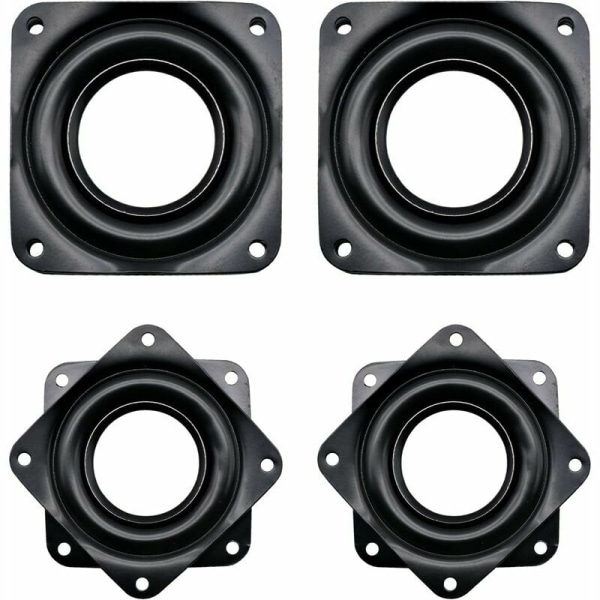 4 st Lazy Metal Swivel Plate Turntable 360 ​​Graders roterande fäste, B