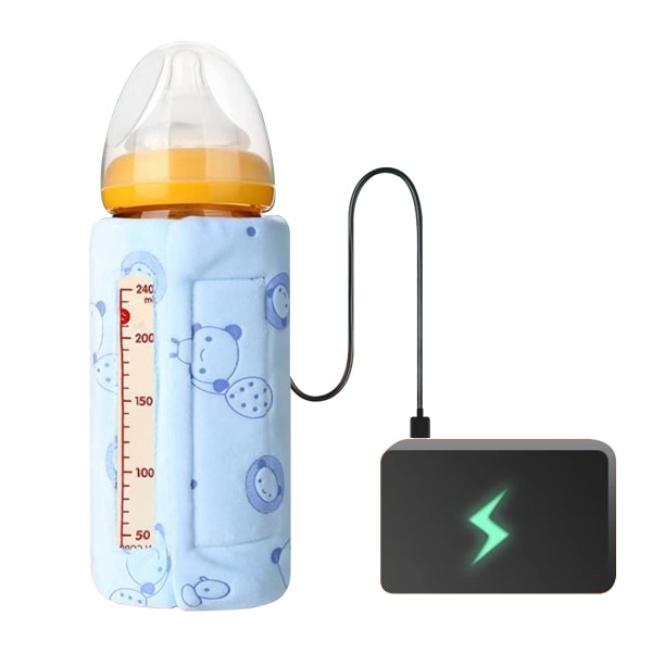 Bærbar flaskevarmer Keeper USB reiseflaskevarmer for morsmelk，baby