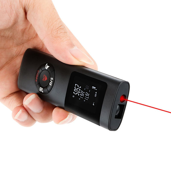 1 stk. håndholdt laseravstandsmåler laser digitalt båndavstandsmåler
