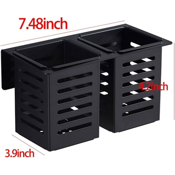 chopstick Utensil Caddy Veggmontert Bestikkholder Chopstick Holder S