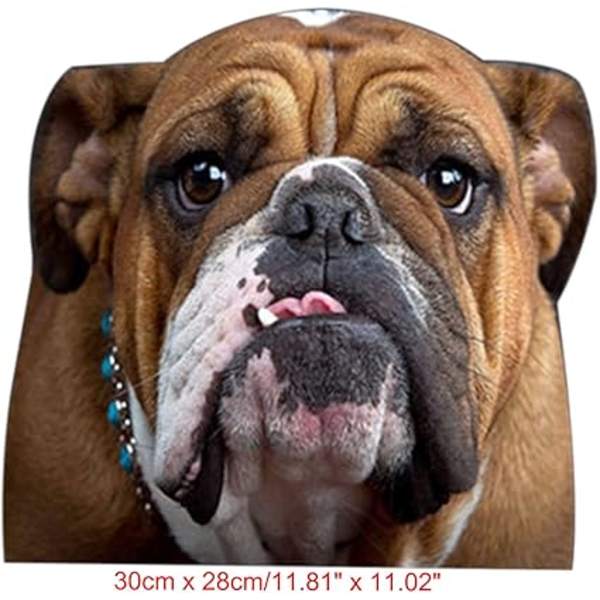 Bulldog Oikeanpuoleinen Auton Ikkunan Vinyyli Tarra