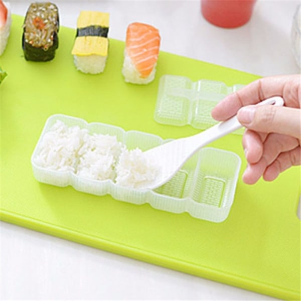 Japan Nigiri Sushi -muotti riisipallo 5 rullaa Maker Non Stick Press Bento -työkalut