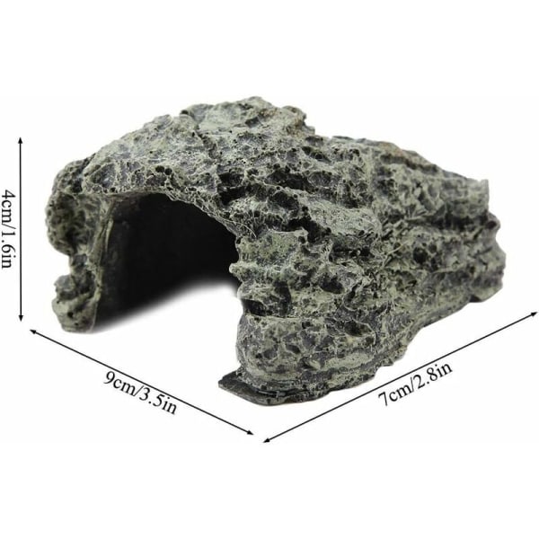 Krybdyrskjul Harpiks Hule Sten Hule Skjul Skjulested Skildpadde Hus til Krybdyr