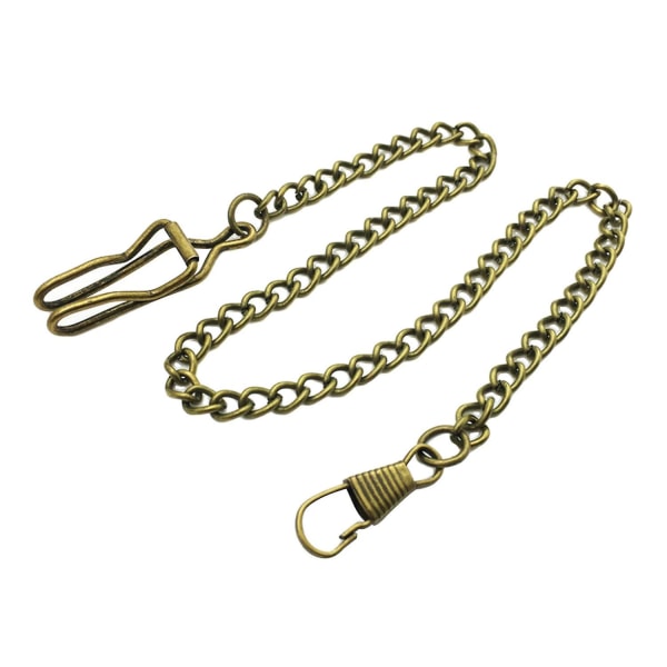 Unisex vintage legering lommeur Link Chain Halskjede Smykker Gift Decor