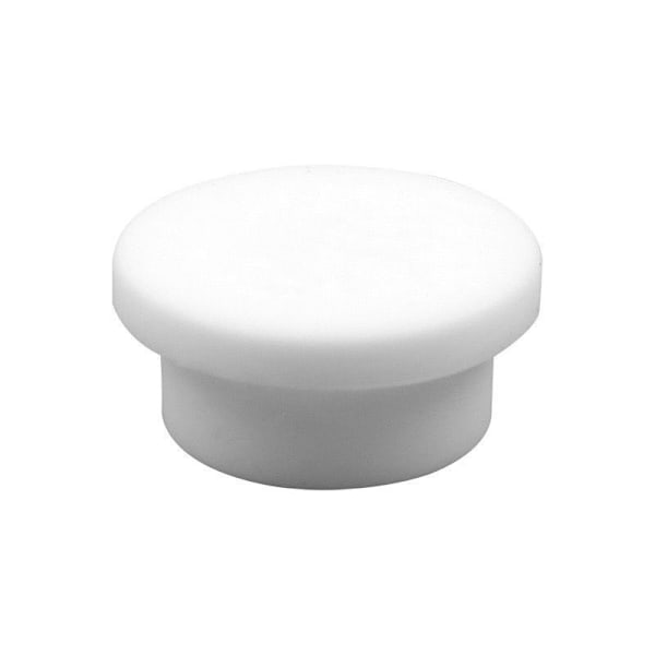 2-pakning gummibassengstigepropper - Med gummistoppere - Bassengtilbehør - Hvite stigebuffere