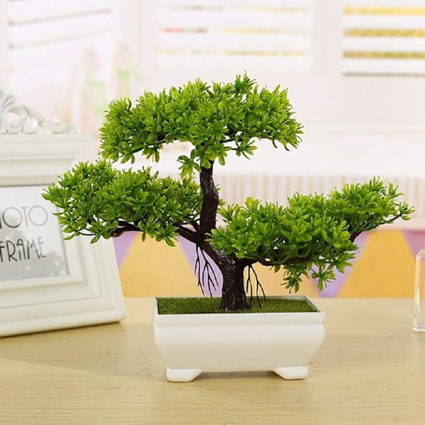 Tekohavun bonsai-puu toimistoon/ikkunalaudalle/pihalle