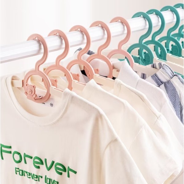 20pcsBaby Nursery Closet Hangers, Ultra-Thin Non-Slip Laundry Infant Pant H