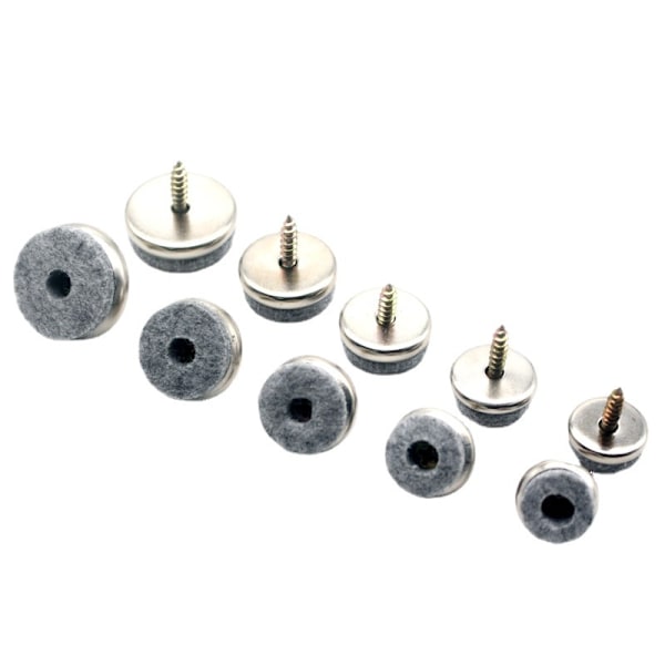 Möbelglidare - 32-pack stolsglidare, 28 mm diameter stolsglidare. Furnit
