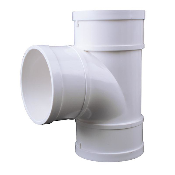 75mm 3-tie(90) pyöreä jaettu kanavaliitin Xddryer Vent Teewhite Abs-muovi
