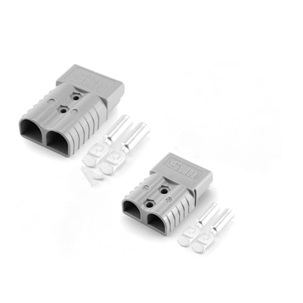2 st bilbatteripolanslutningar, 120A 600V batterisnabbkontakt Soc