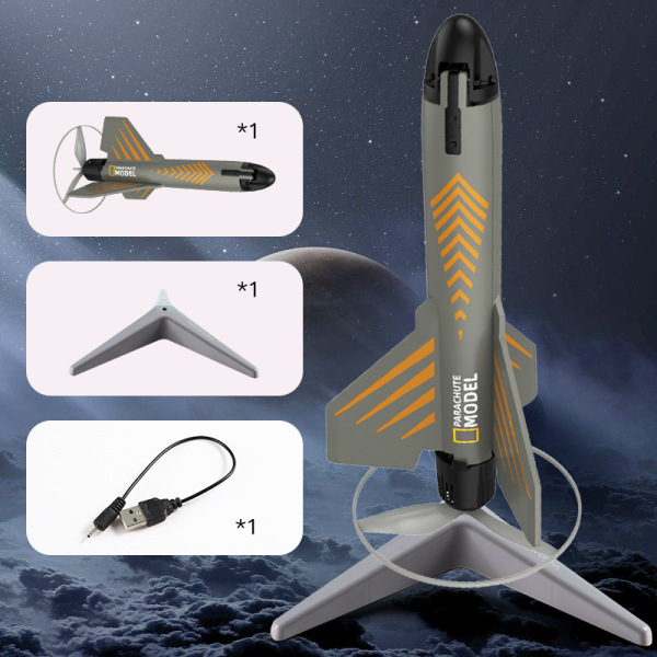NATIONAL GEOGRAPHIC Ilmaraketti - Ultimate LED-raketinheitin
