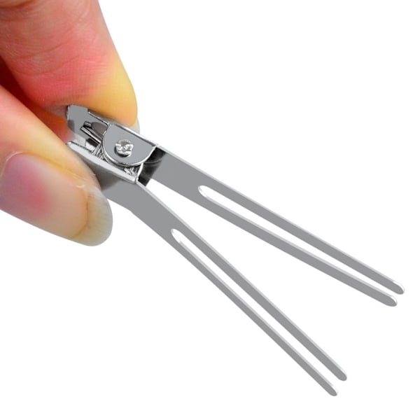 100 st hårklämmor med dubbla piggar, 4,5 cm
