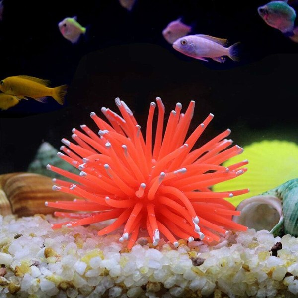 Akvariumdekoration Konstgjord korall 4 stycken Multicolor Artificiell Sea Urc