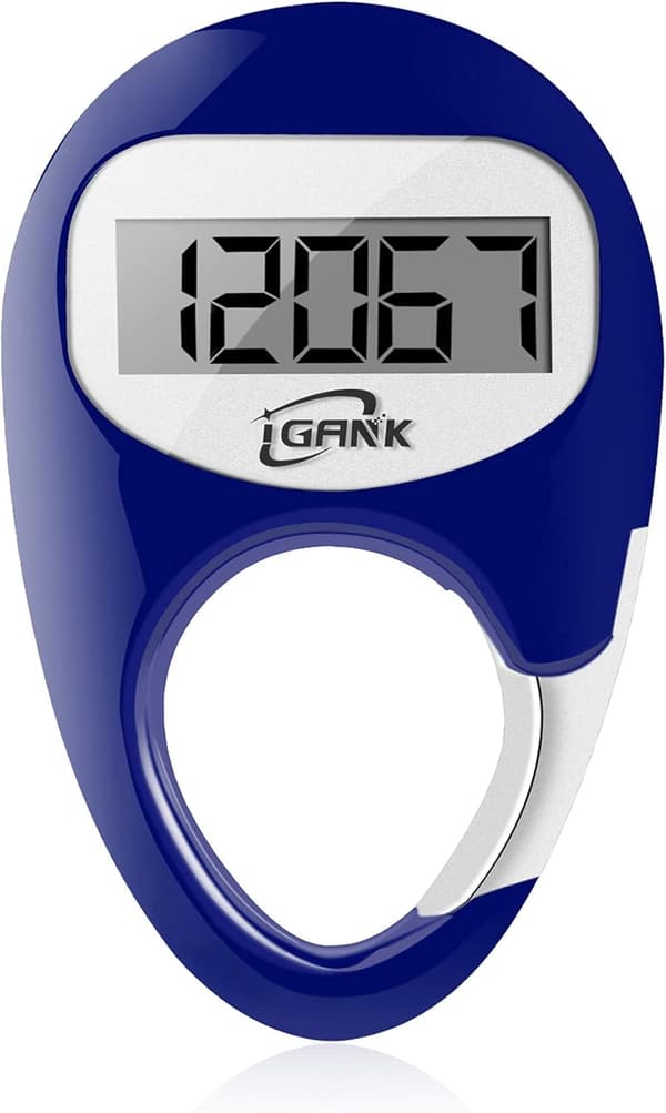 Enkel gåpedometer 3D skritteller for menn og kvinner barn