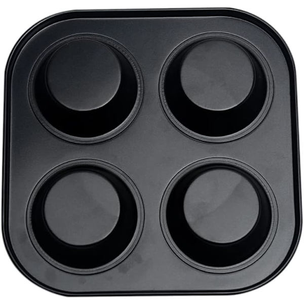 Hulls Non-Stick Pudding Tart Mold Mini Muffin Pan Kopper Bakeware Kakeform