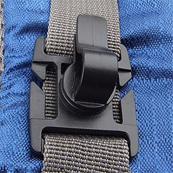 Tactical Military Hydration Tube Clips Water Tube Clip Pakke med 10 stk