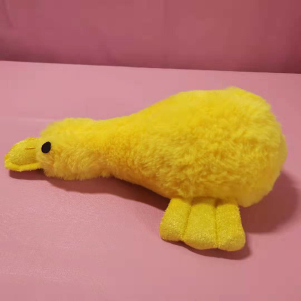 Pehmolelu Squeaky Dog Toys - Pet Toy Duck - Koiralahjat koiran syntymäpäivälle - keskikokoisille ja suurille koirille