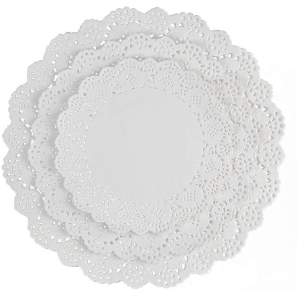 120 mini blonde vaskeunderlag dekorativt papirpude Cupcake pude papirpude
