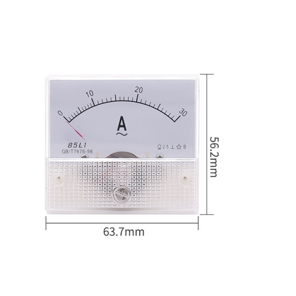 AC-osoitinampeerimittari 85L1-A 30A