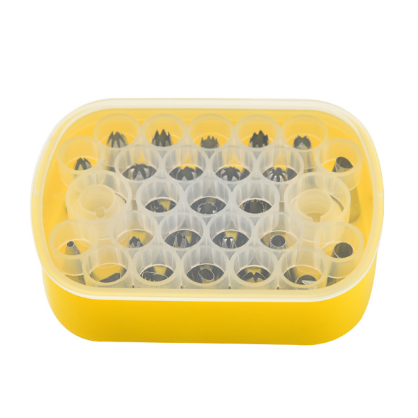med 25-pack - Kit cake decorating tips