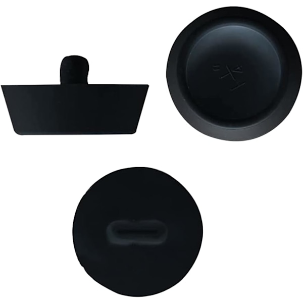 Pieces Avløpshette, Vaskpropp for Avløp Ø 44 til 42 mm, Gummi Vaskpropp med Hengeøye, Universelle Propper, for Badekar,