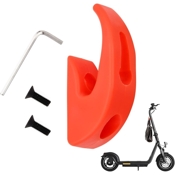 Scooter krog, scooter front krog sæt, multifunktionel plastik scooter krog front krog til elektrisk scooter, elektrisk scooter tilbehør til Xiaomi m365