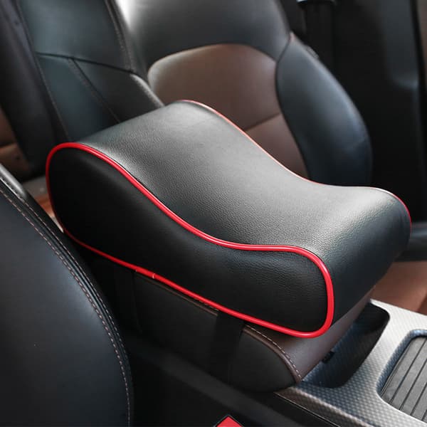 1 stk bil armlene pute, memory foam bil armlene konsoll, bil armlene trekk