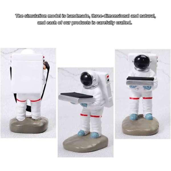 Ur Display Stativ Astronaut Figur Resin Model Ur Holder Dekoration