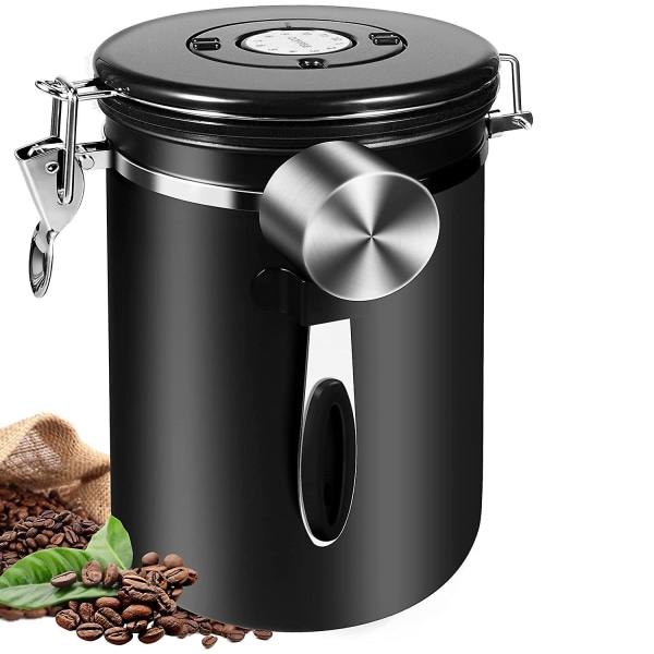 Kaffebeholder, lufttæt rustfrit stål Køkken Food Storage Container Co