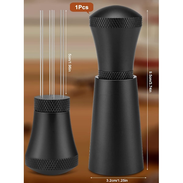 Nåles Espresso Distributionsværktøj, Kaffe Nålefordeler, Espresso Pulveromrører, Espresso Distributionsværktøjer, Espresso Kaffeomrører, Nåle D