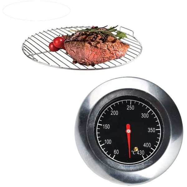 Rustfrit ståls termometer, metaltermometer, til rustfrit ståls grill