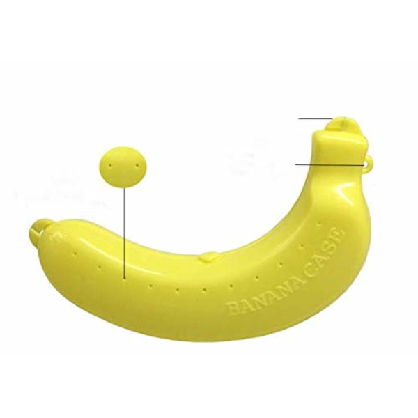 3 stk Kreative bærbare sørkoreanske reiseprodukter Bananboks Oppbevaringsboks