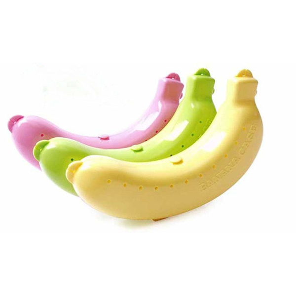 3 stk Kreative bærbare sørkoreanske reiseprodukter Bananboks Oppbevaringsboks