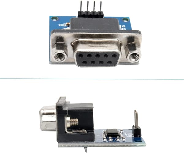 5-pack MAX3232-anslutningschip - RS232 till hon-TTL-rotmodul - Lämplig